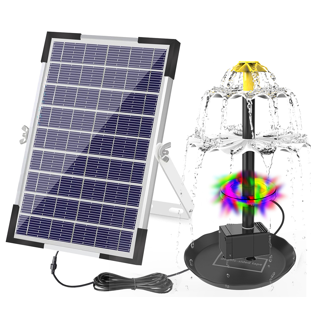 Solar Pool Pump Kit - مضخة مياه تعمل بالطاقة الشمسية لحمام