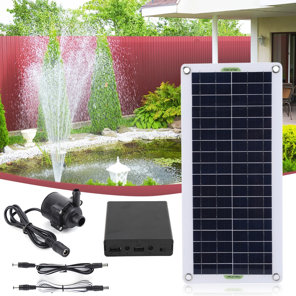 مضخة مياه شمسية بقوة 30 واط وت - مراجعة Solar Pool Pump Kit وسعره