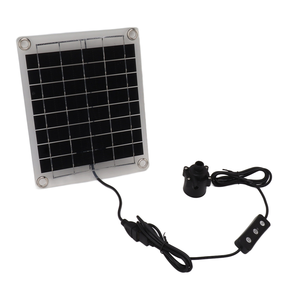 مضخة مياه شمسية 12 فولت 10 واط - مراجعة Solar Pool Pump Kit وسعره