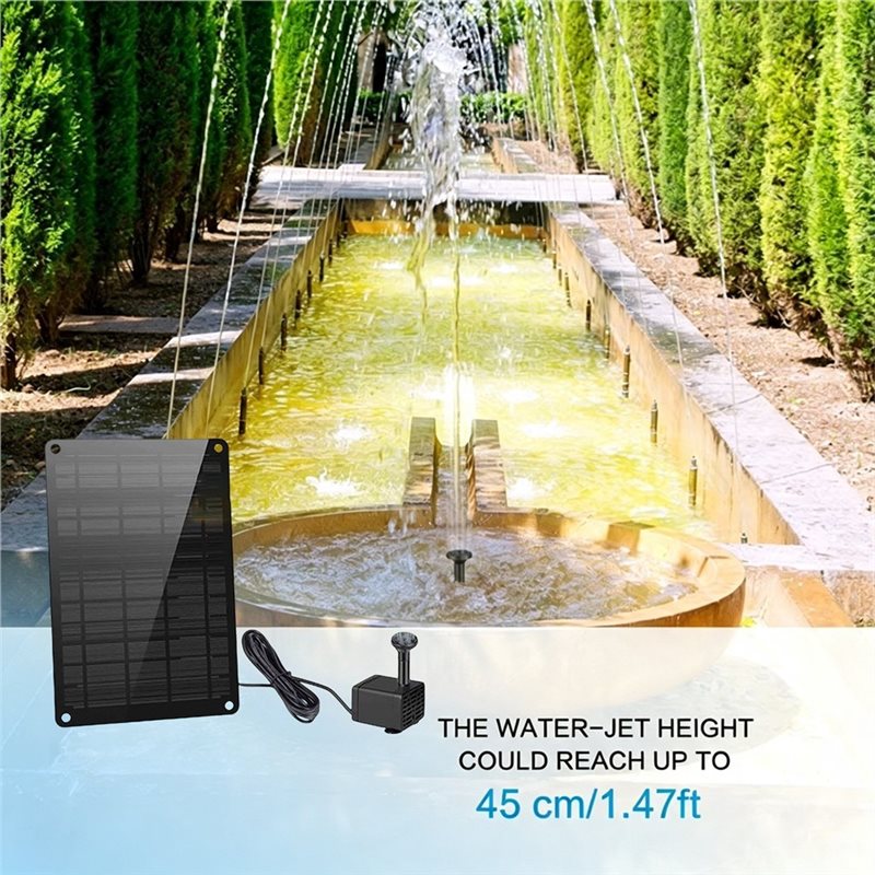 RMWIN-مضخة مياه تعمل بالطاقة ا - مراجعة Solar Pool Pump Kit وسعره