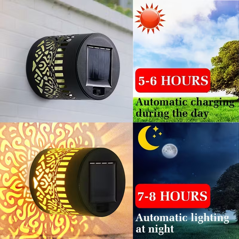 مصباح جداري شمسي LED بتصميم ما - مراجعة Renewable Energy Solar وسعره